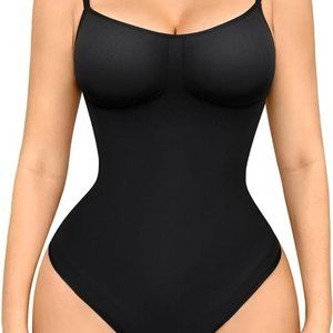 Shapewear Bodysuit Women M/L Tummy Control Seamless Shapewear Thong Body Shaper